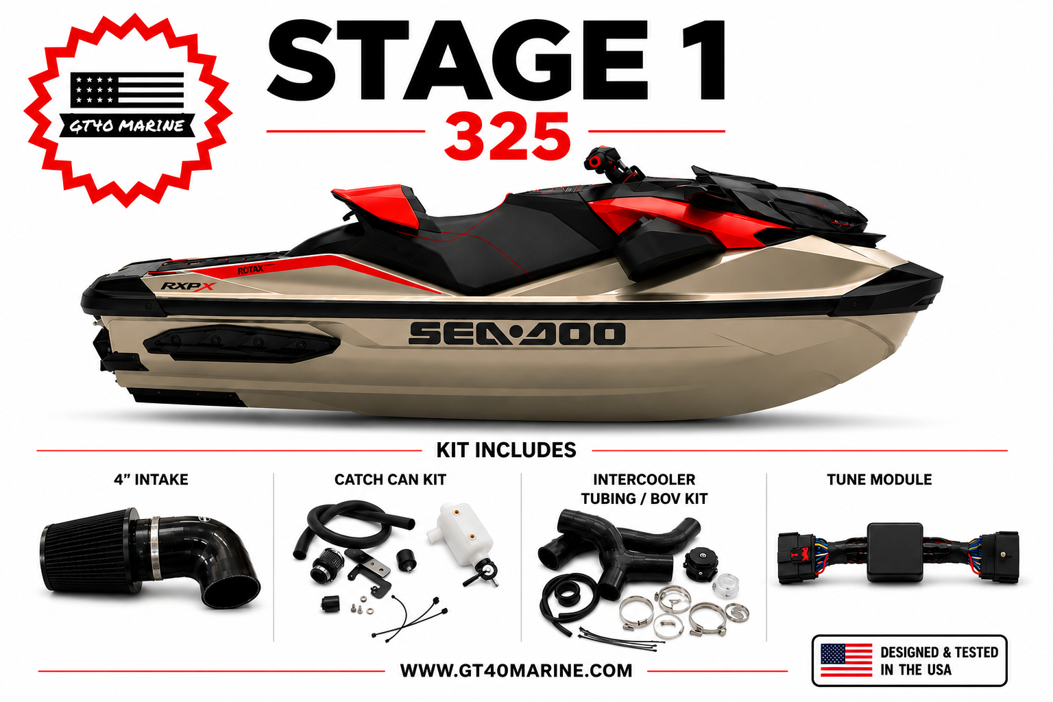 Sea-Doo 325 - Stage 1 stage kit