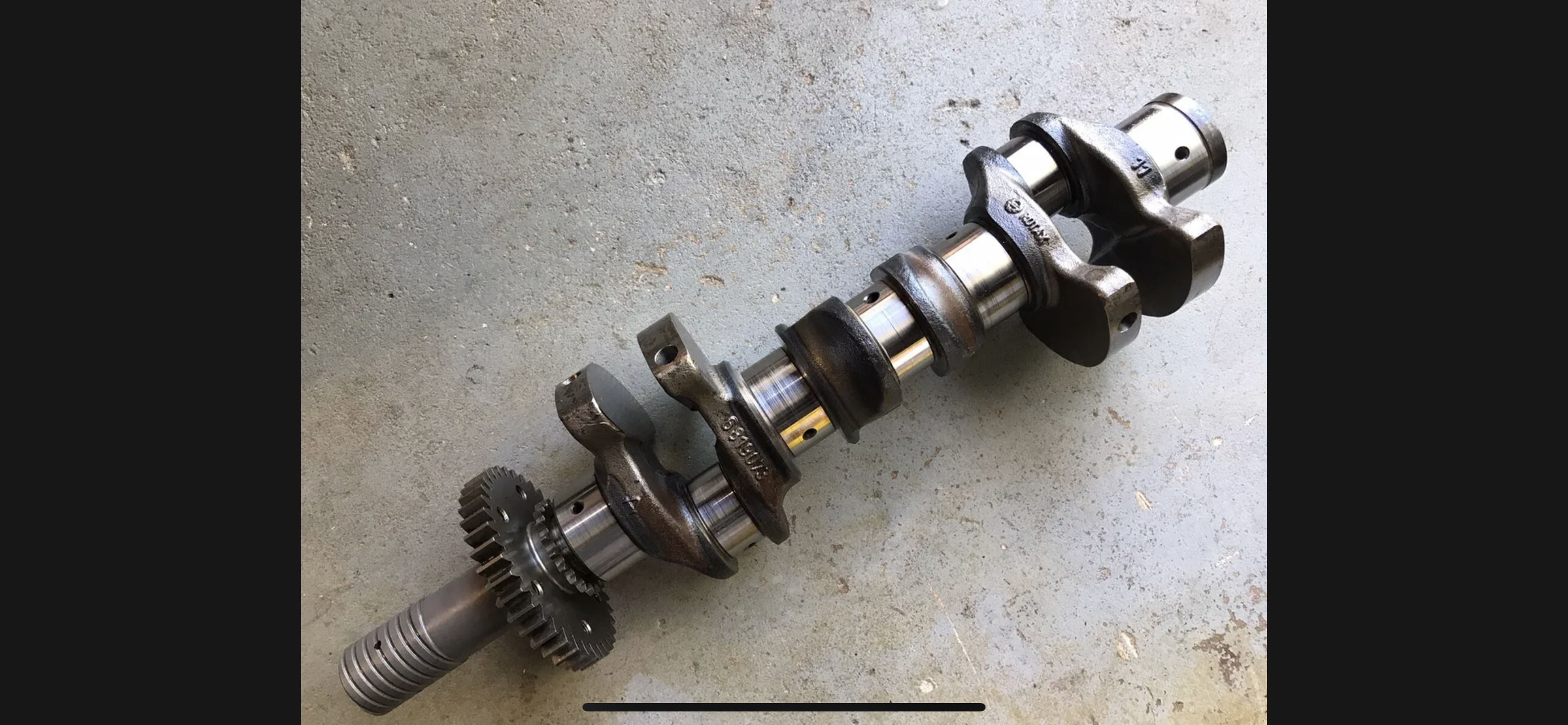 Sea-Doo 4-Tec Crankshaft