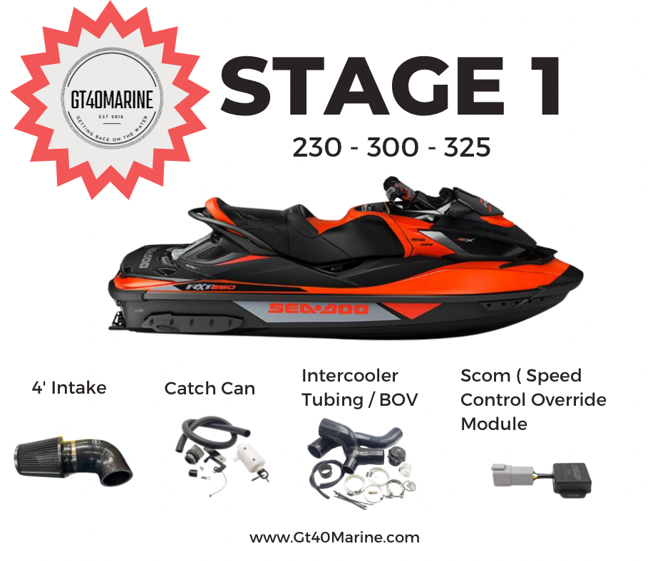Sea-Doo RXT-X RXP-X GTX GTR 230/300/325 Stage 1 Kit