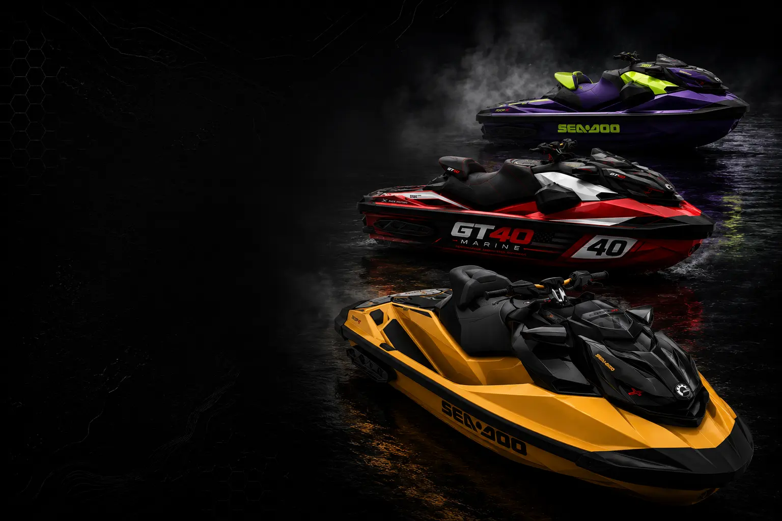 GT40 Marine performance watercraft hero image