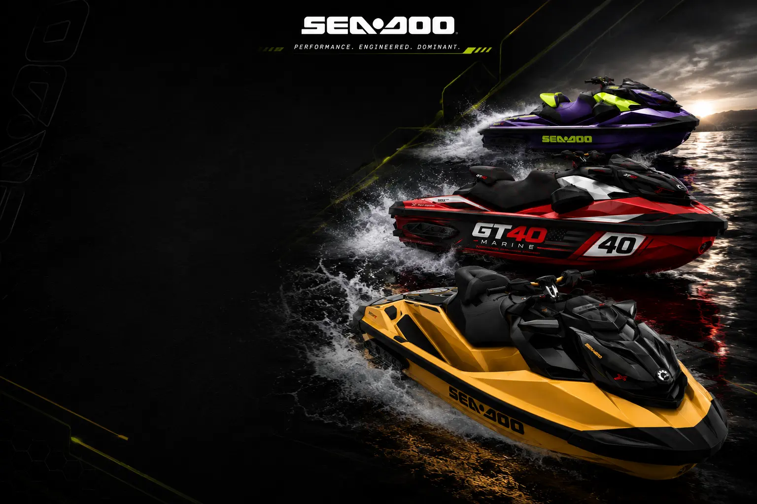 Sea-Doo and Yamaha performance parts hero image